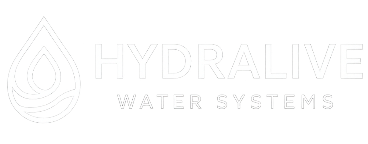 Hydralive logo white